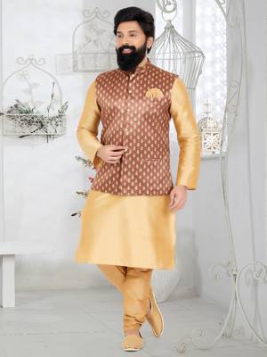 Kurta Pajama with Jacket Set 1