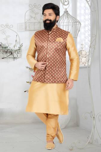 Kurta Pajama with Jacket Set