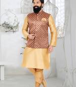 Kurta Pajama with Jacket Set