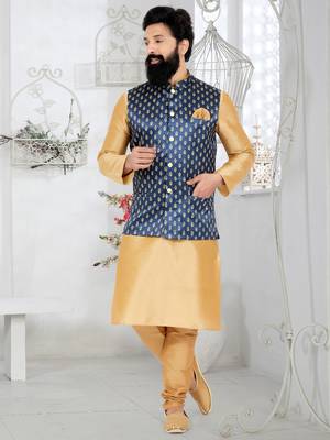 Kurta Pajama with Jacket Set 1