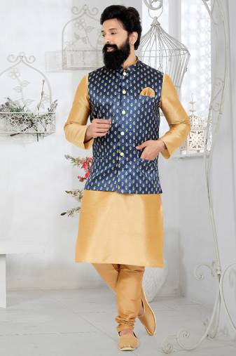 Kurta Pajama with Jacket Set