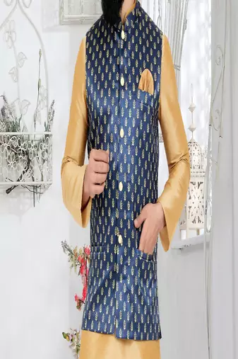 Kurta Pajama with Jacket Set