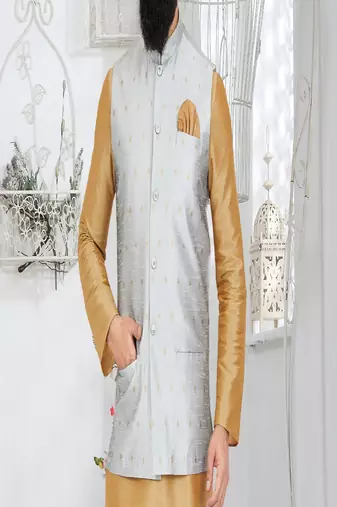 Kurta Pajama with Jacket Set