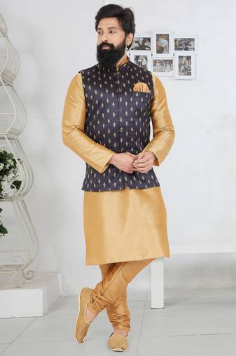 Kurta Pajama with Jacket Set