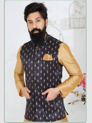 Kurta Pajama with Jacket Set 2