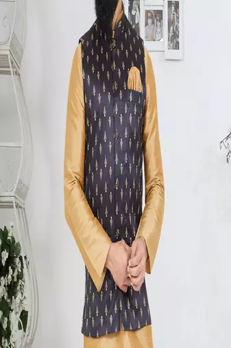 Kurta Pajama with Jacket Set