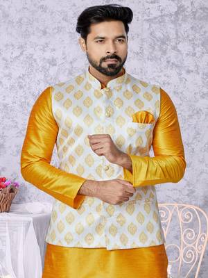 Kurta Pajama with Jacket Set 2