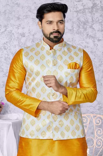 Kurta Pajama with Jacket Set
