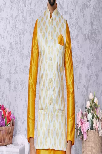 Kurta Pajama with Jacket Set