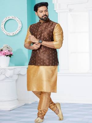 Kurta Pajama with Jacket Set 2
