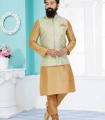 Kurta Pajama with Jacket Set