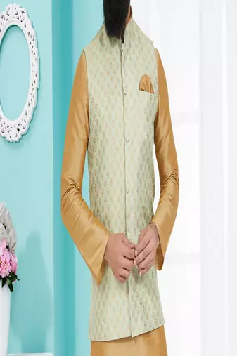 Kurta Pajama with Jacket Set