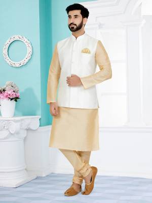 Kurta Pajama with Jacket Set 1