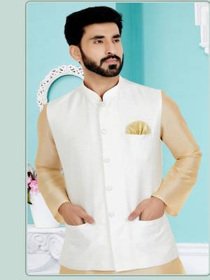 Kurta Pajama with Jacket Set 2
