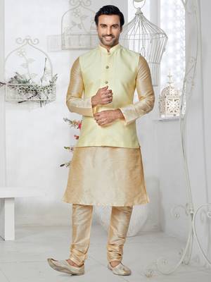 Kurta Pajama with Jacket Set 1