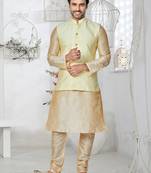 Kurta Pajama with Jacket Set