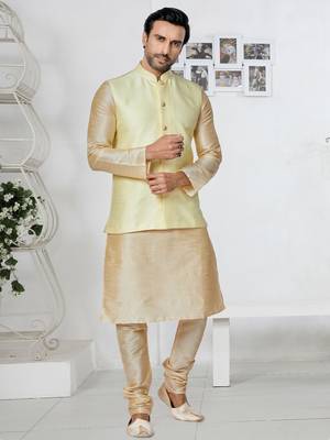 Kurta Pajama with Jacket Set 2
