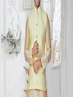 Kurta Pajama with Jacket Set 3
