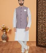 Kurta Pajama with Jacket Set