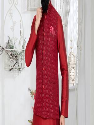 Kurta Pajama with Jacket Set 3