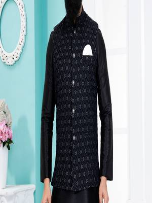 Kurta Pajama with Jacket Set 3