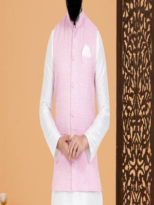 Kurta Pajama with Jacket Set 3
