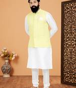 Kurta Pajama with Jacket Set