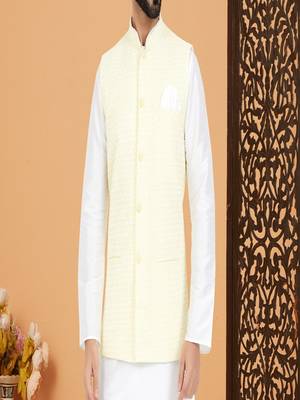 Kurta Pajama with Jacket Set 3
