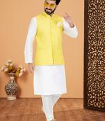 Kurta Pajama with Jacket Set