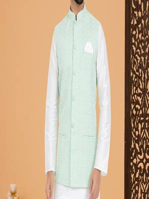 Kurta Pajama with Jacket Set 3