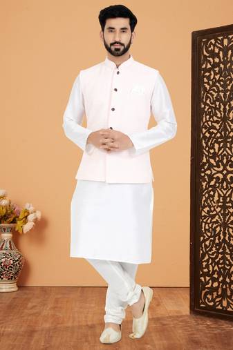 Kurta Pajama with Jacket Set