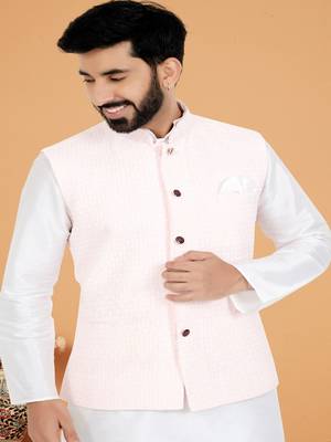 Kurta Pajama with Jacket Set 2
