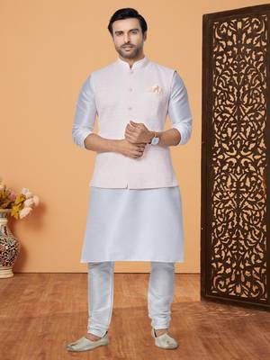 Kurta Pajama with Jacket Set 1