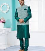 Kurta Pajama with Jacket Set