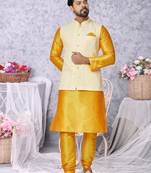 Kurta Pajama with Jacket Set