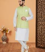 Kurta Pajama with Jacket Set