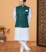 Kurta Pajama with Jacket Set