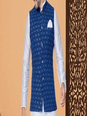 Kurta Pajama with Jacket Set 3