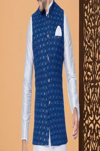 Kurta Pajama with Jacket Set