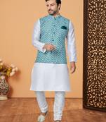 Kurta Pajama with Jacket Set