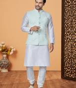 Kurta Pajama with Jacket Set
