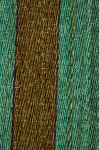 Multicolored Jute Pitloom Plain Carpet by Carpet Plus