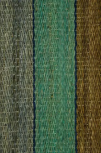 Multicolored Jute Pitloom Plain Carpet by Carpet Plus