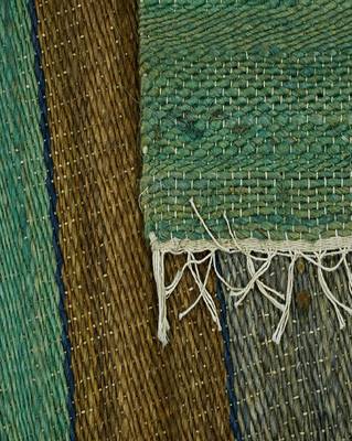 Multicolored Jute Pitloom Plain Carpet by Carpet Plus 4
