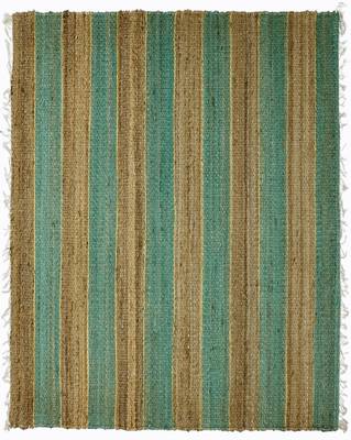 Multicolored Jute Pitloom Plain Carpet by Carpet Plus 2