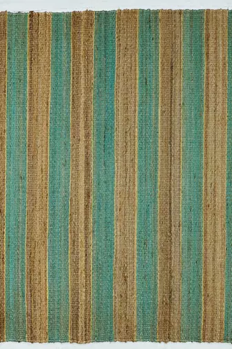 Multicolored Jute Pitloom Plain Carpet by Carpet Plus