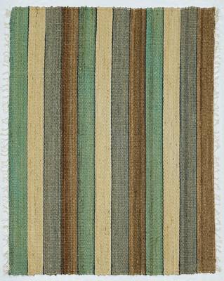 Multicolored Jute Pitloom Plain Carpet by Carpet Plus 2