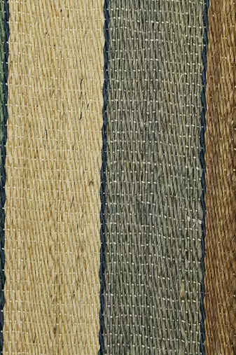 Multicolored Jute Pitloom Plain Carpet by Carpet Plus