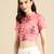 Printed Cotton Sleeveless Blouse