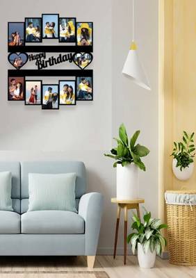 PrintStory Personalized Happy Birthday Wall Hanging Photo Frame with 12 Favorite Pictures 2